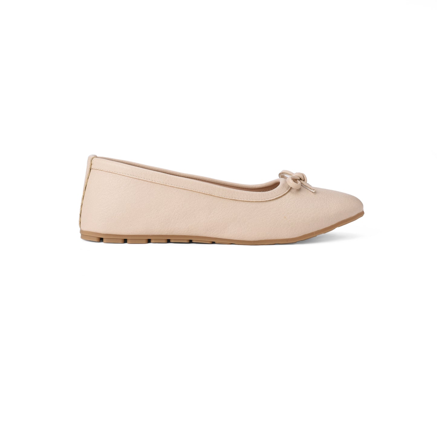Beige Ballerina shoes - PAVO Egypt
