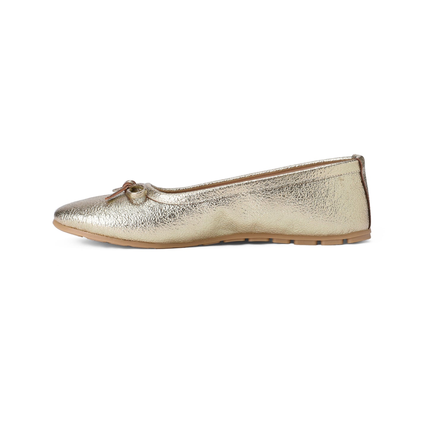 Gold Ballerina shoes - PAVO Egypt