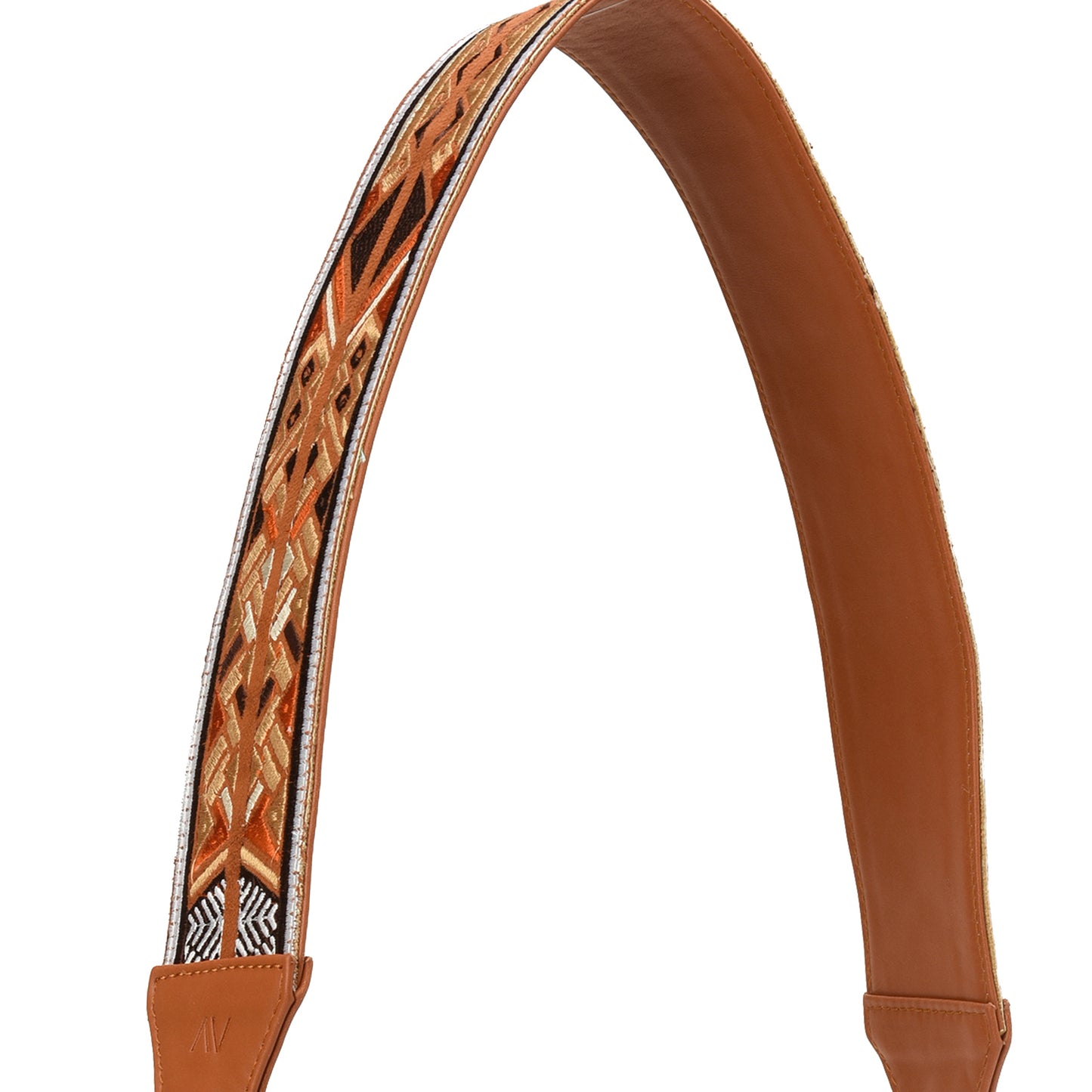Handbag Havana with embroidered Handle