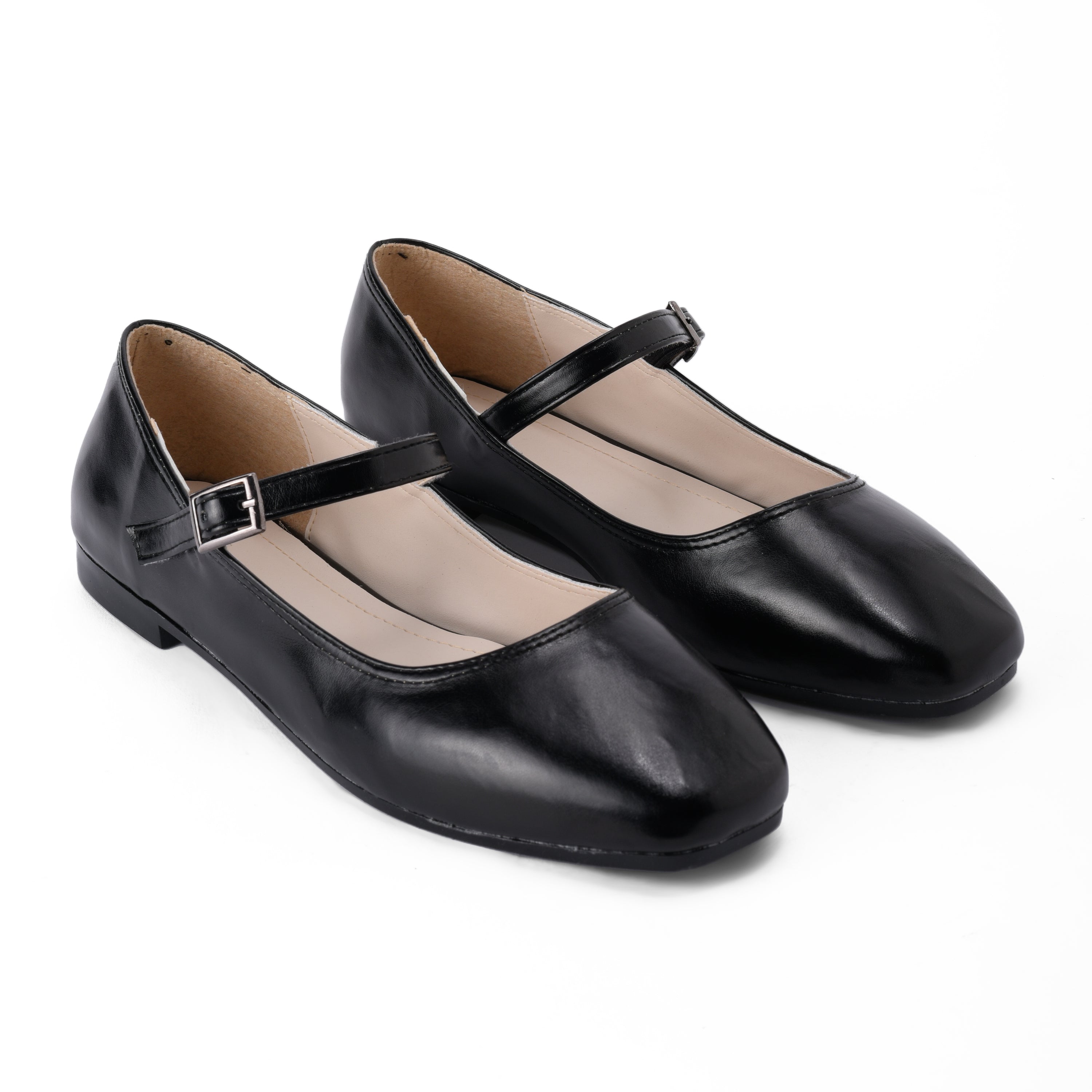 Black Mary Jane ballerina1