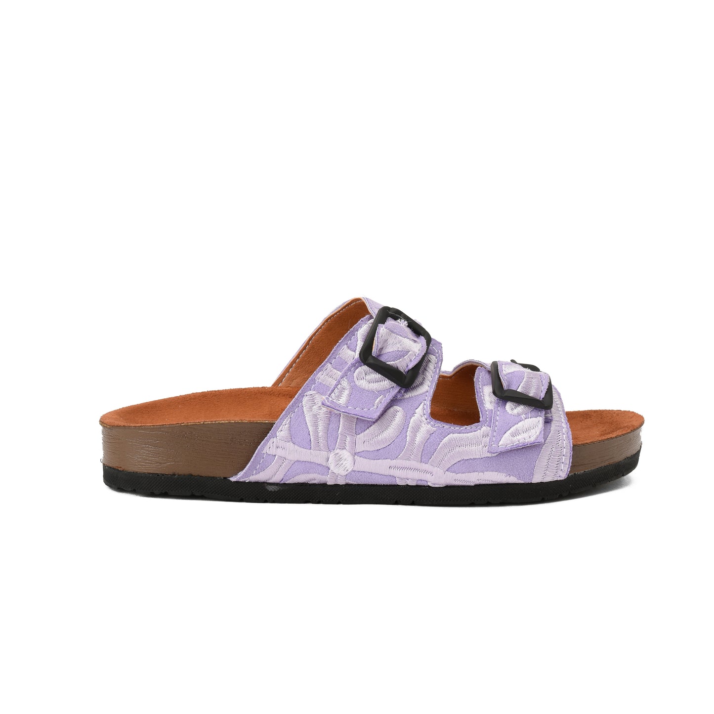 Slippers floral Lilac - PAVO Egypt