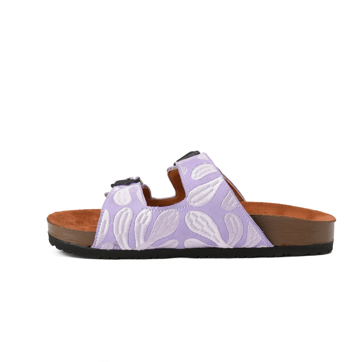 Slippers floral Lilac - PAVO Egypt