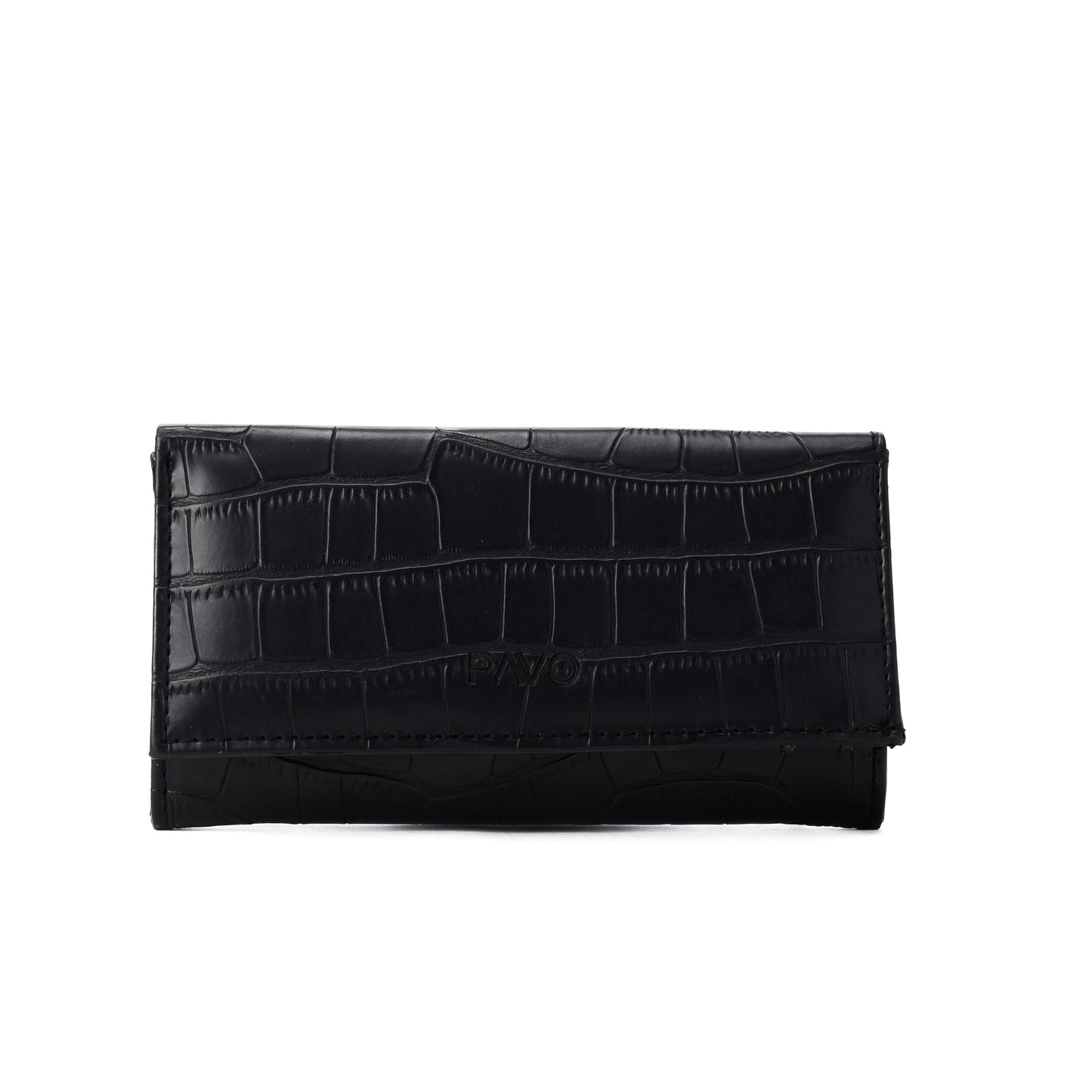 🎁 Black Crocodile Vintage Wallet (100% off) PAVO Egypt