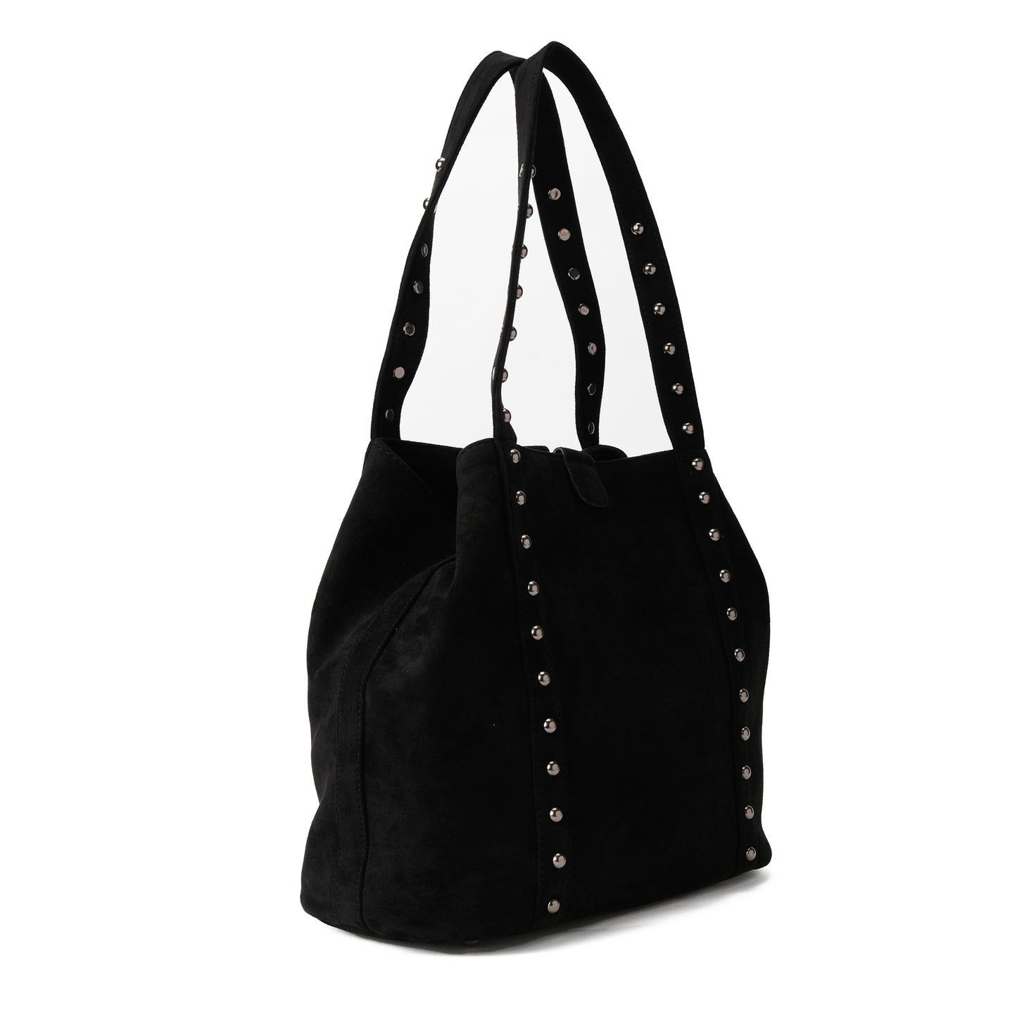 Black Stud Handbag