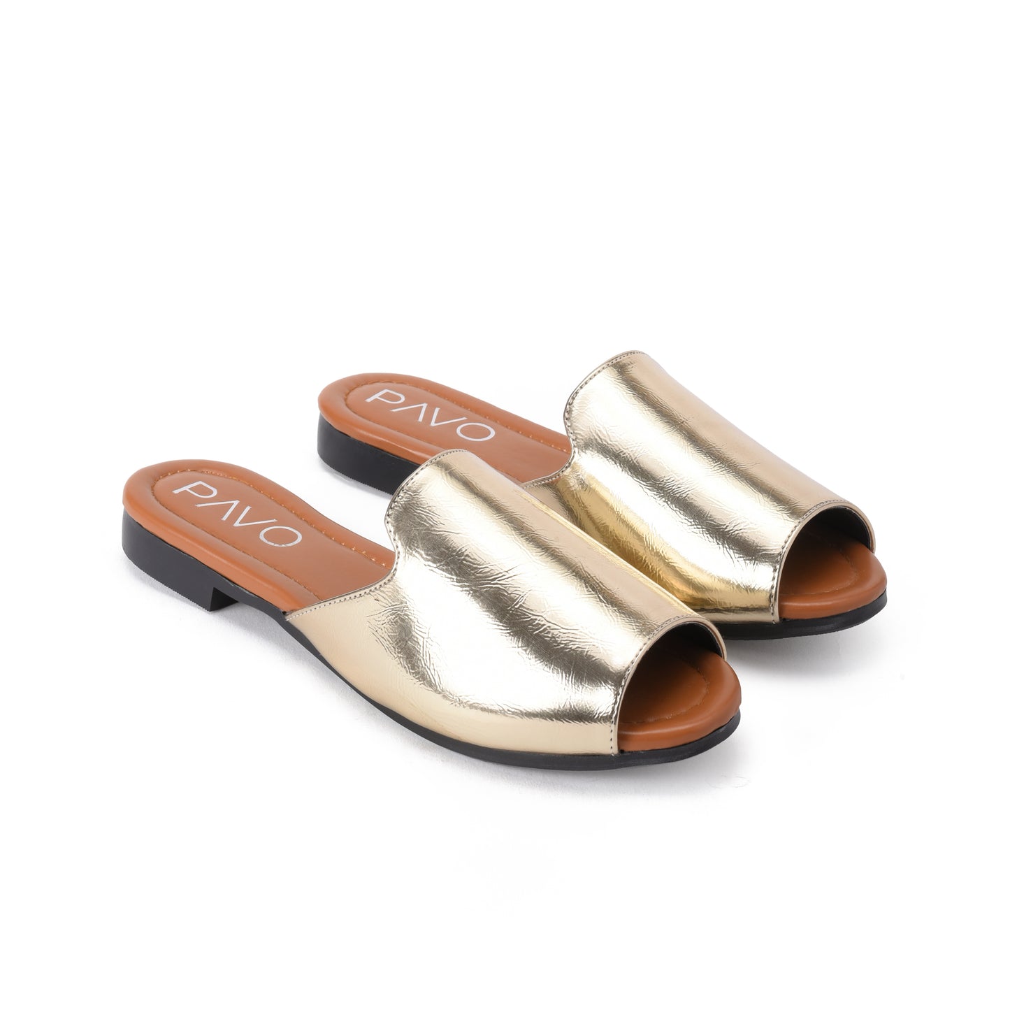 Leen Gold Slipper - PAVO Egypt