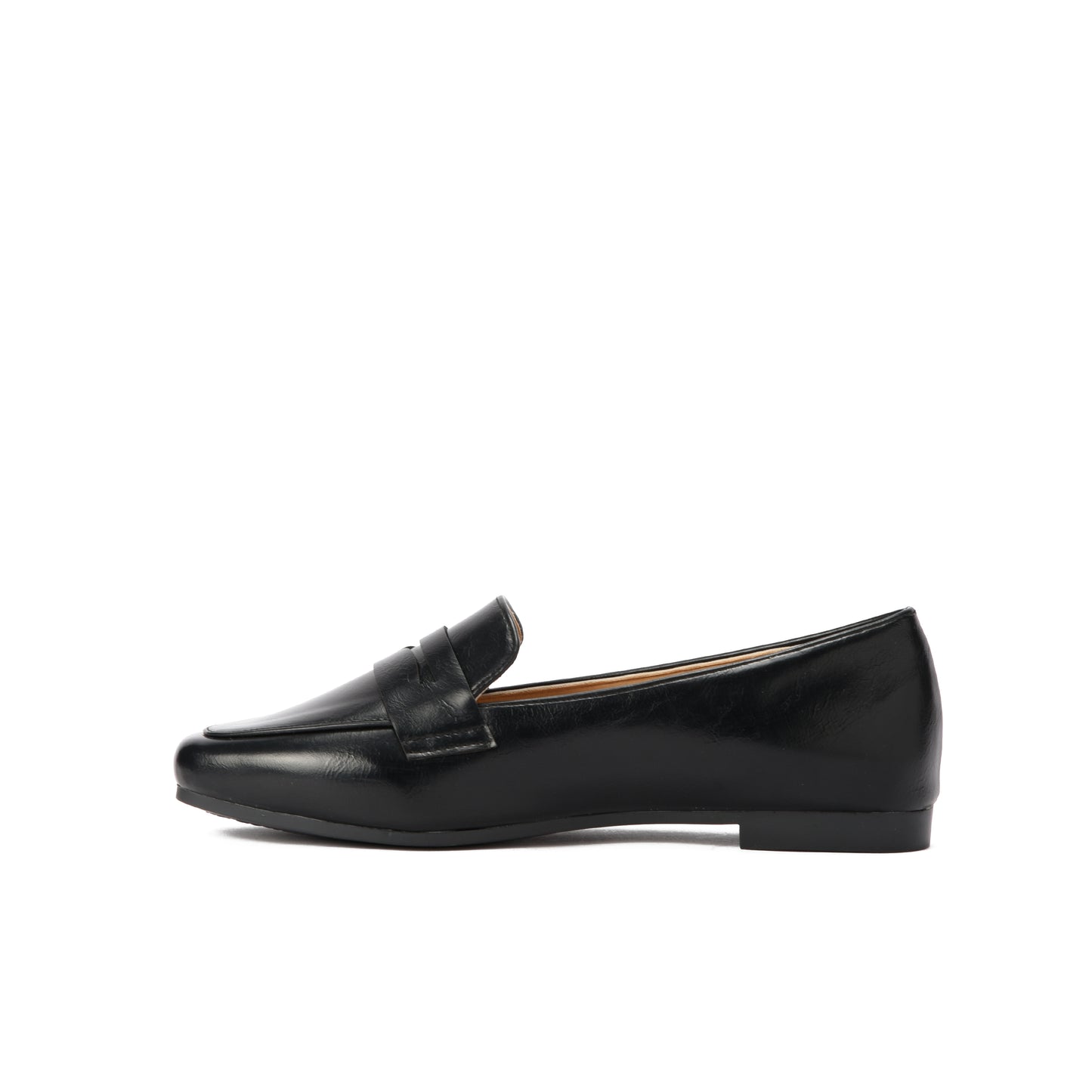 Black Leather loafer