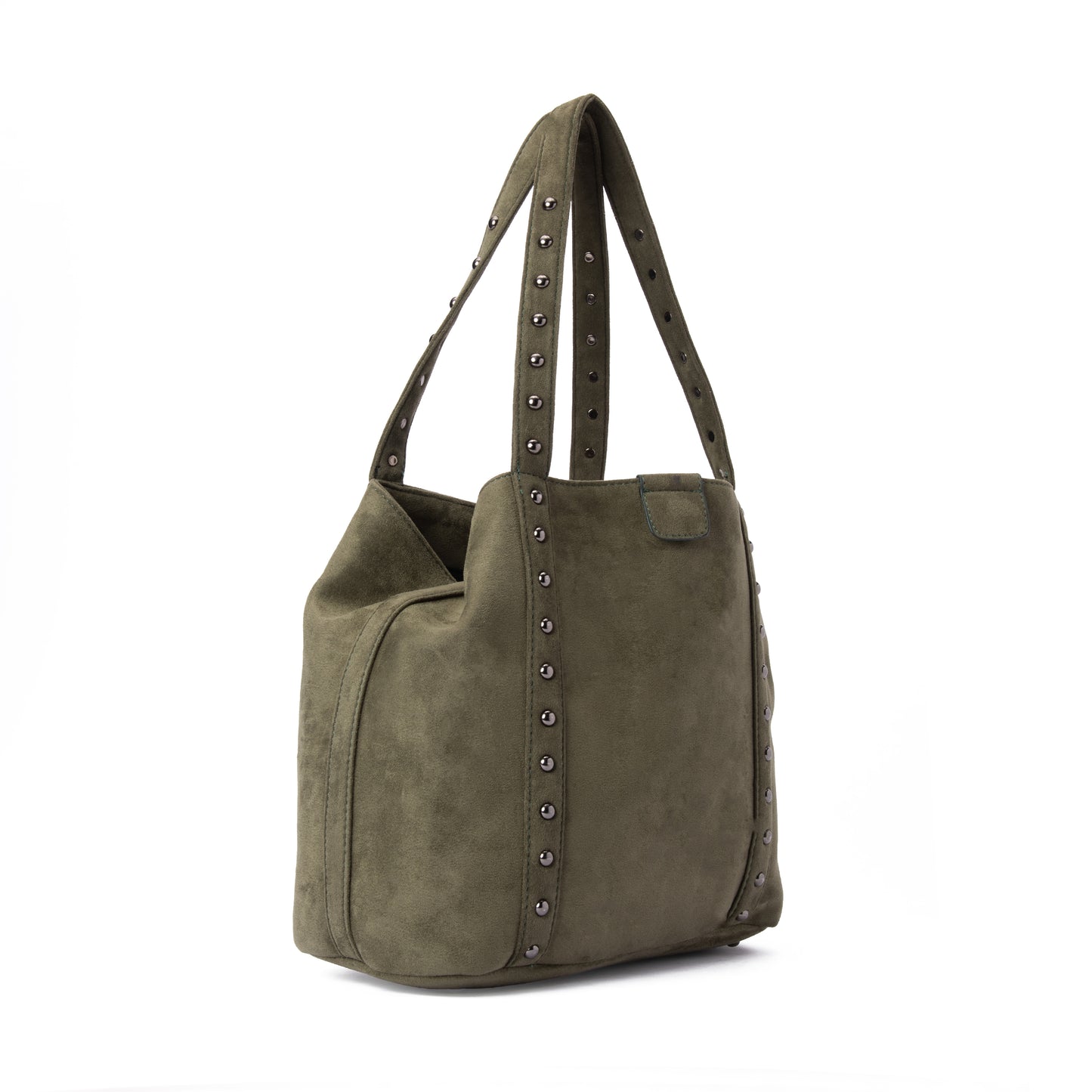 Olive Stud Handbag
