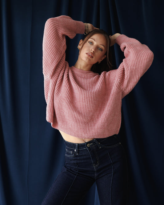 Rose Blush Pullover
