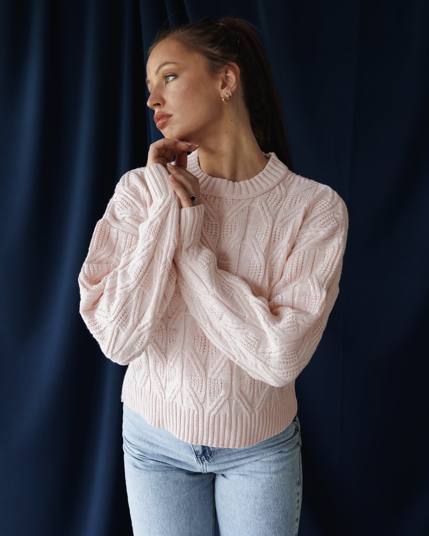 Rose Aspen Pullover