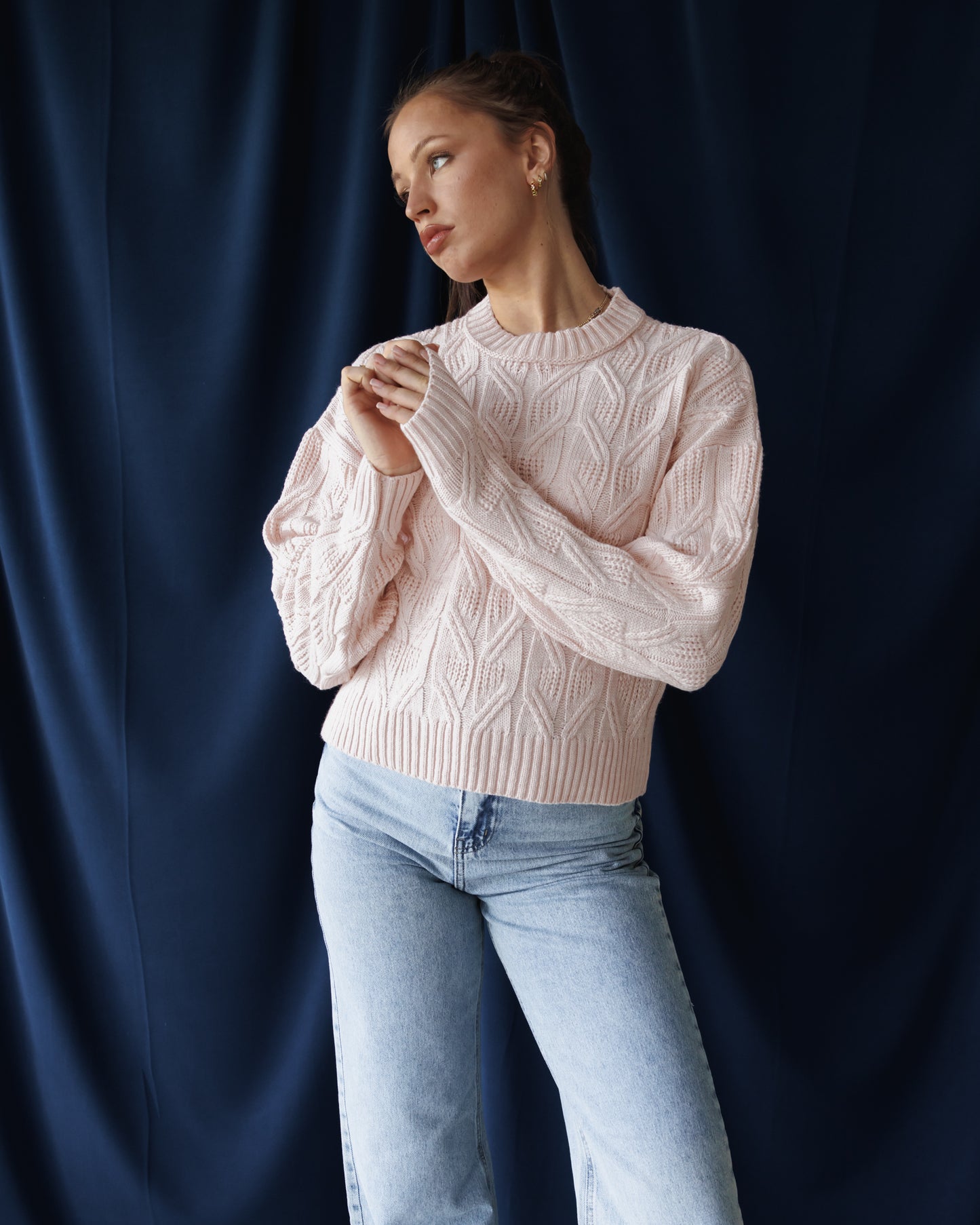 Rose Aspen Pullover