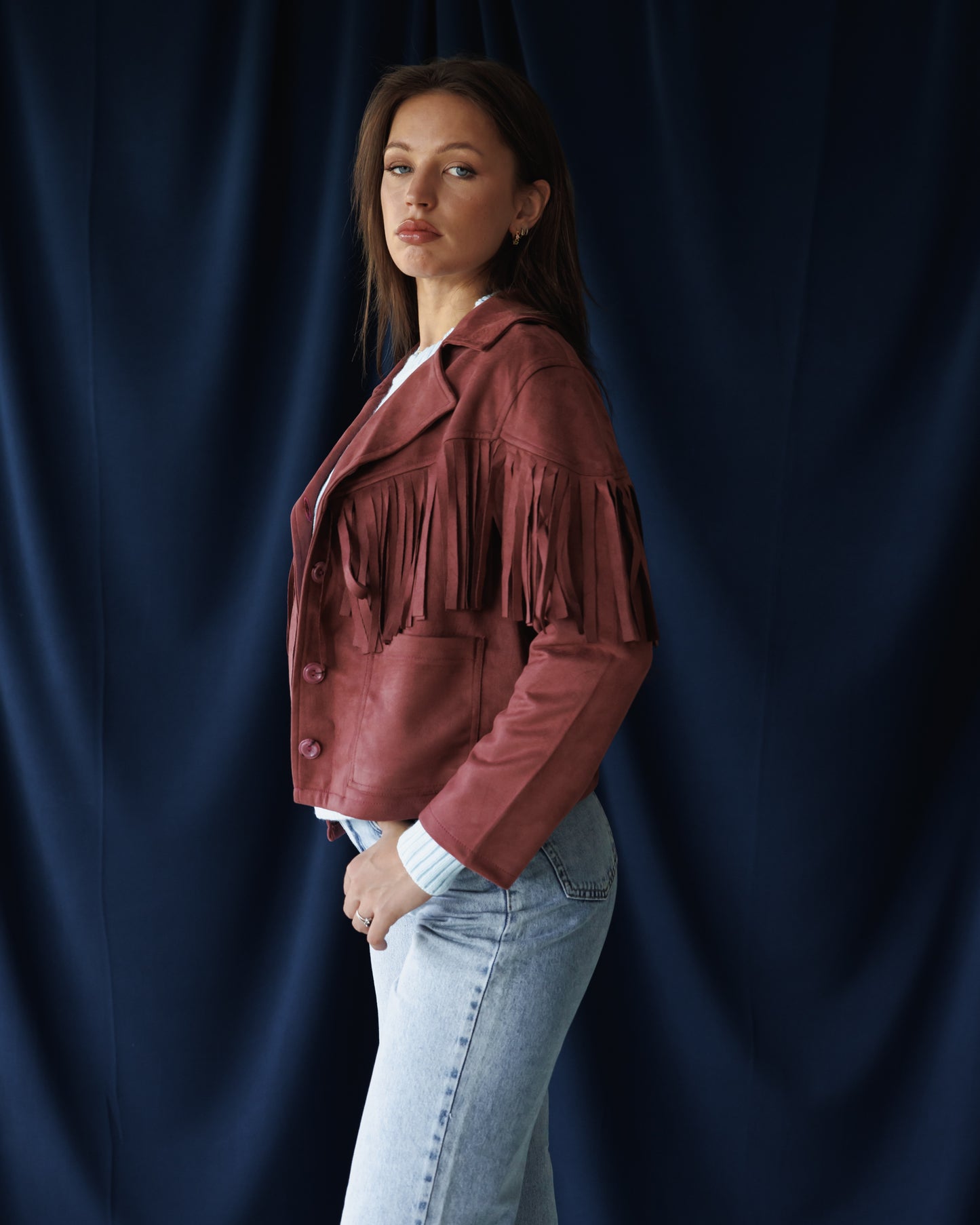 Kashmier Fringe Jacket