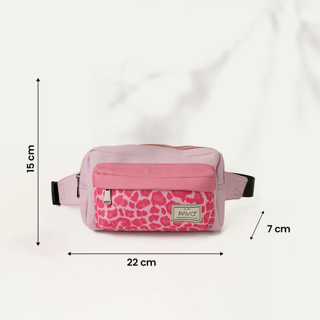 Fanny pack Leopard Pink pavoegypt