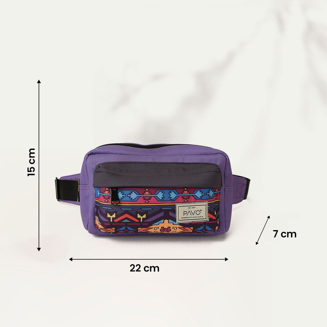 Fanny pack Mayan Purple - PAVO Egypt