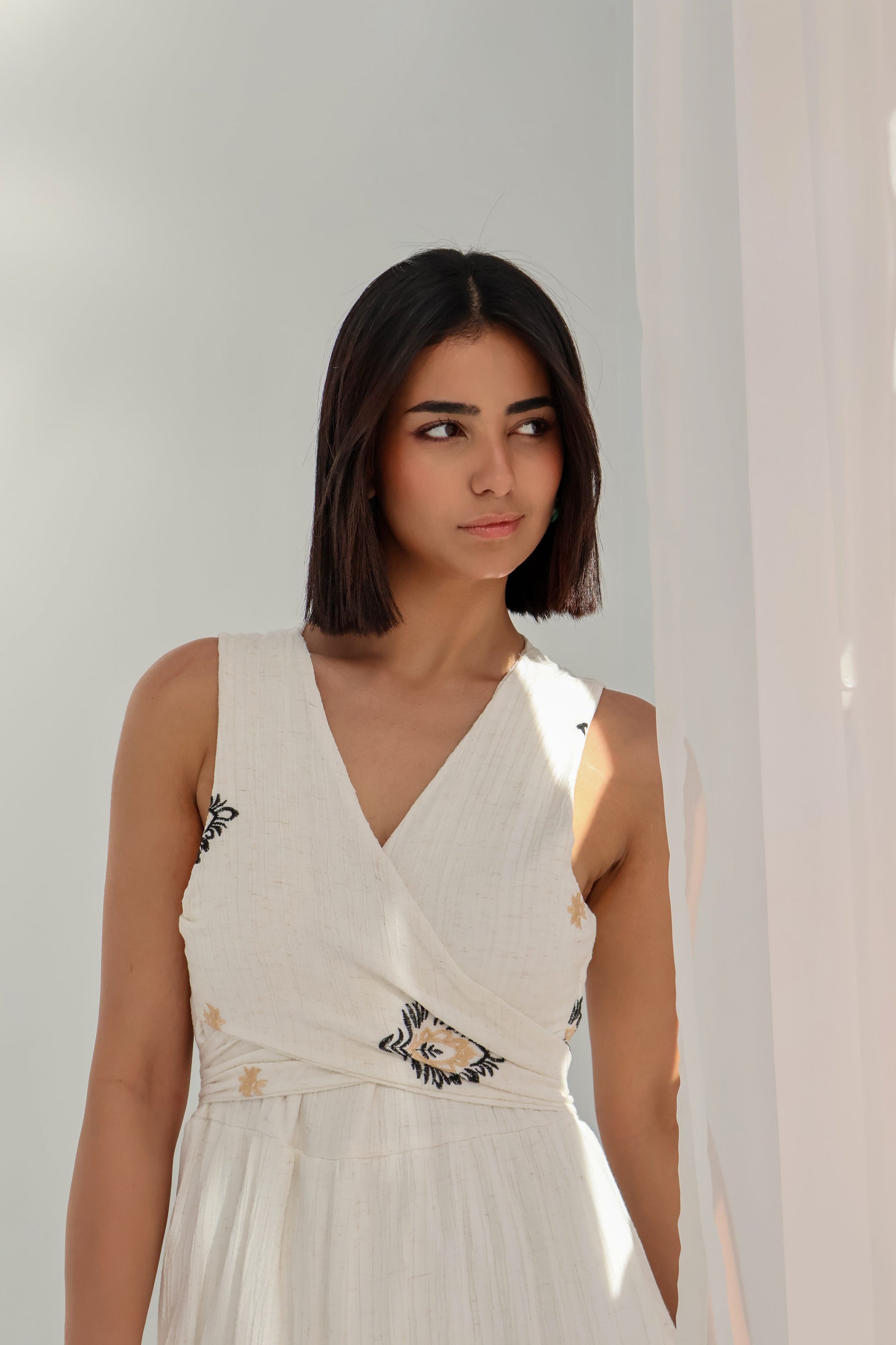 Off white Boho Dress - PAVO Egypt