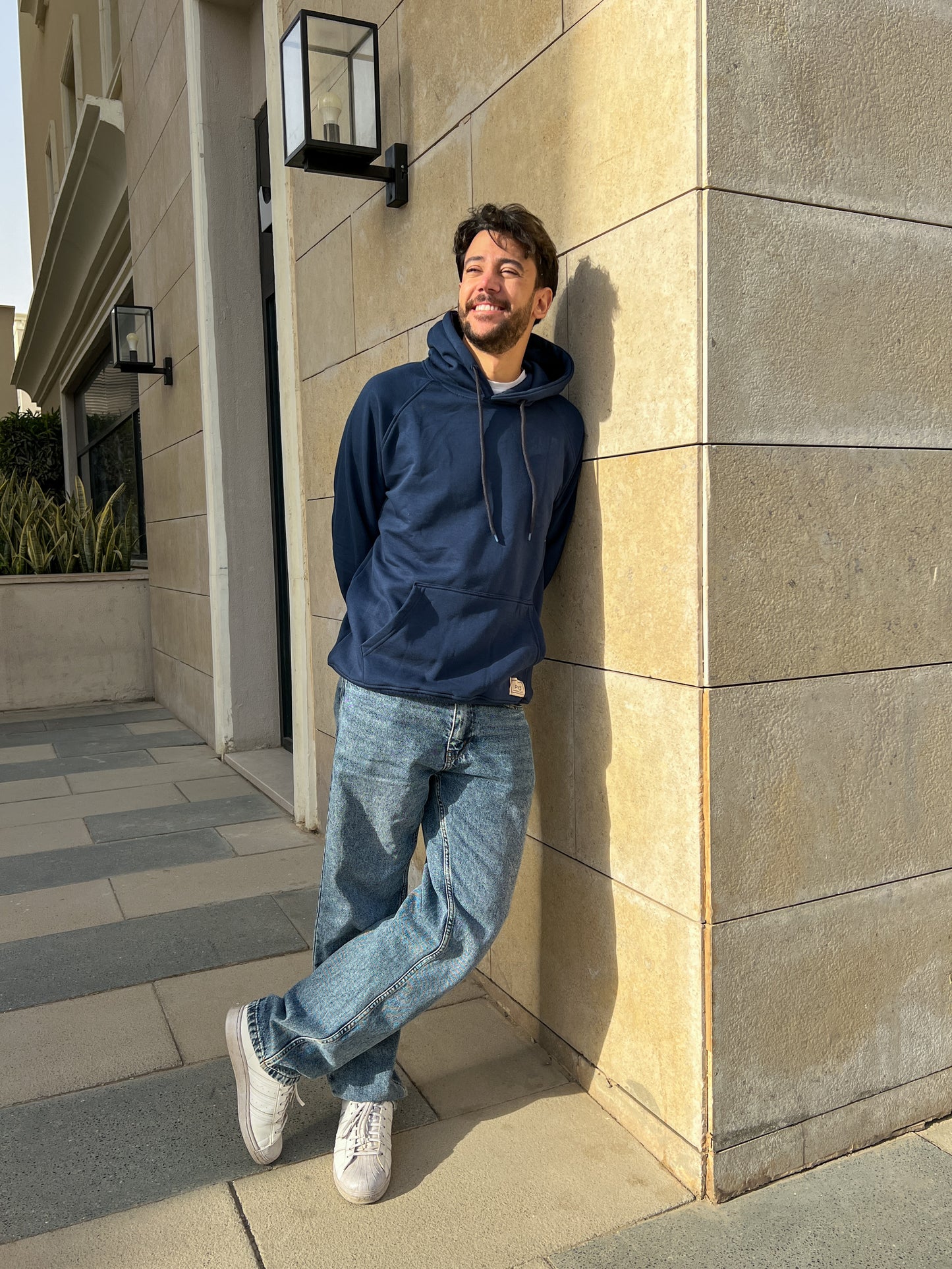 Navy men hoodie - PAVO Egypt