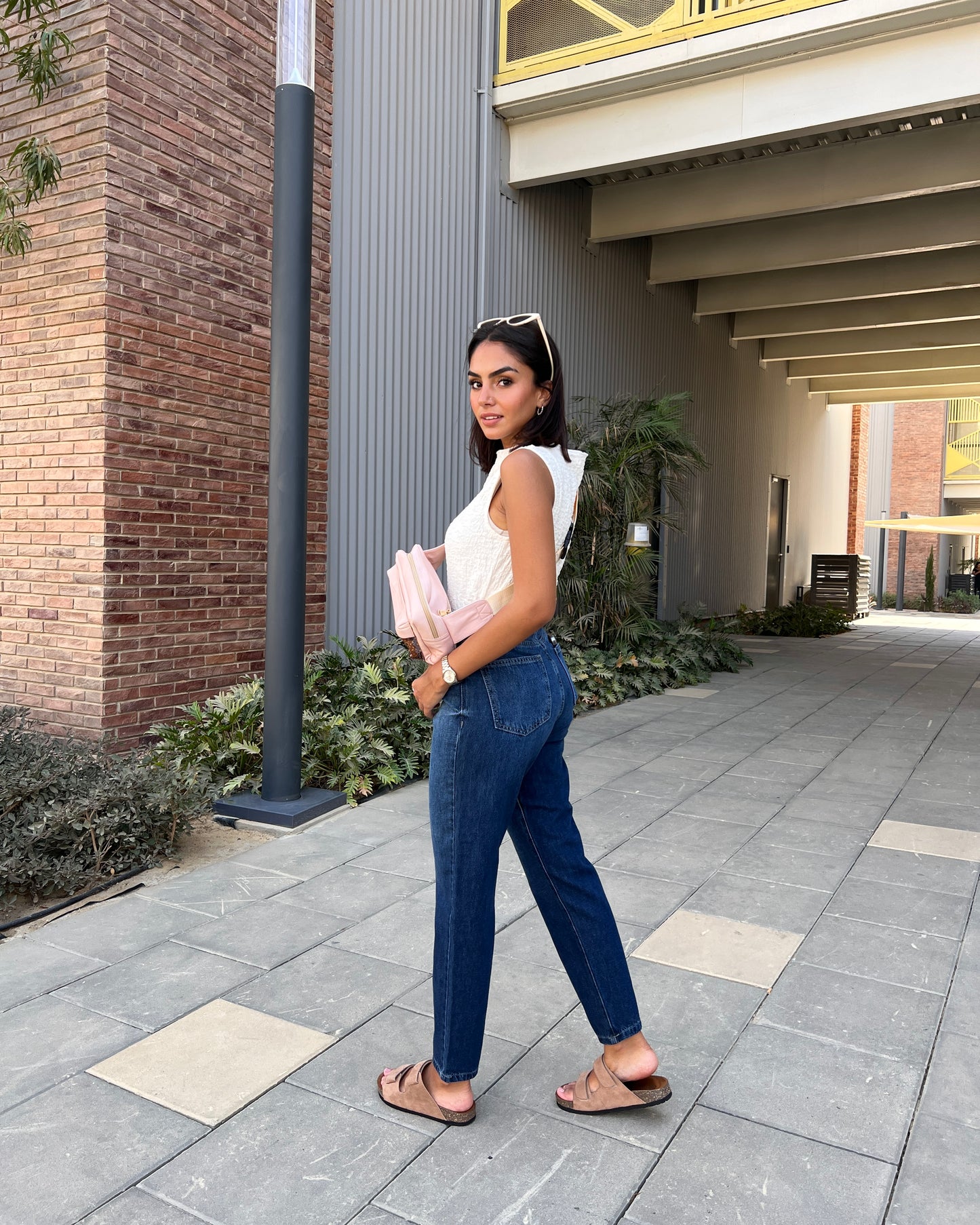 Blue Boyfriend jeans