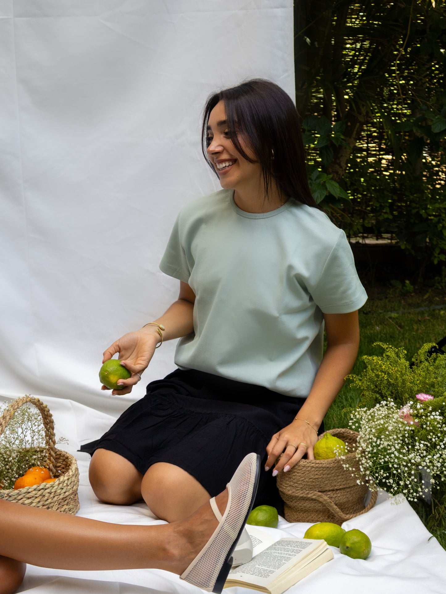 Mint Lia T-shirt - PAVO Egypt