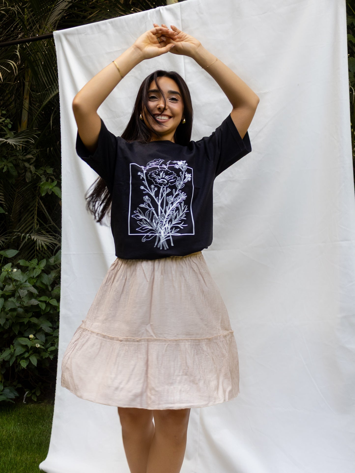 Beige Caroline Skirt - PAVO Egypt