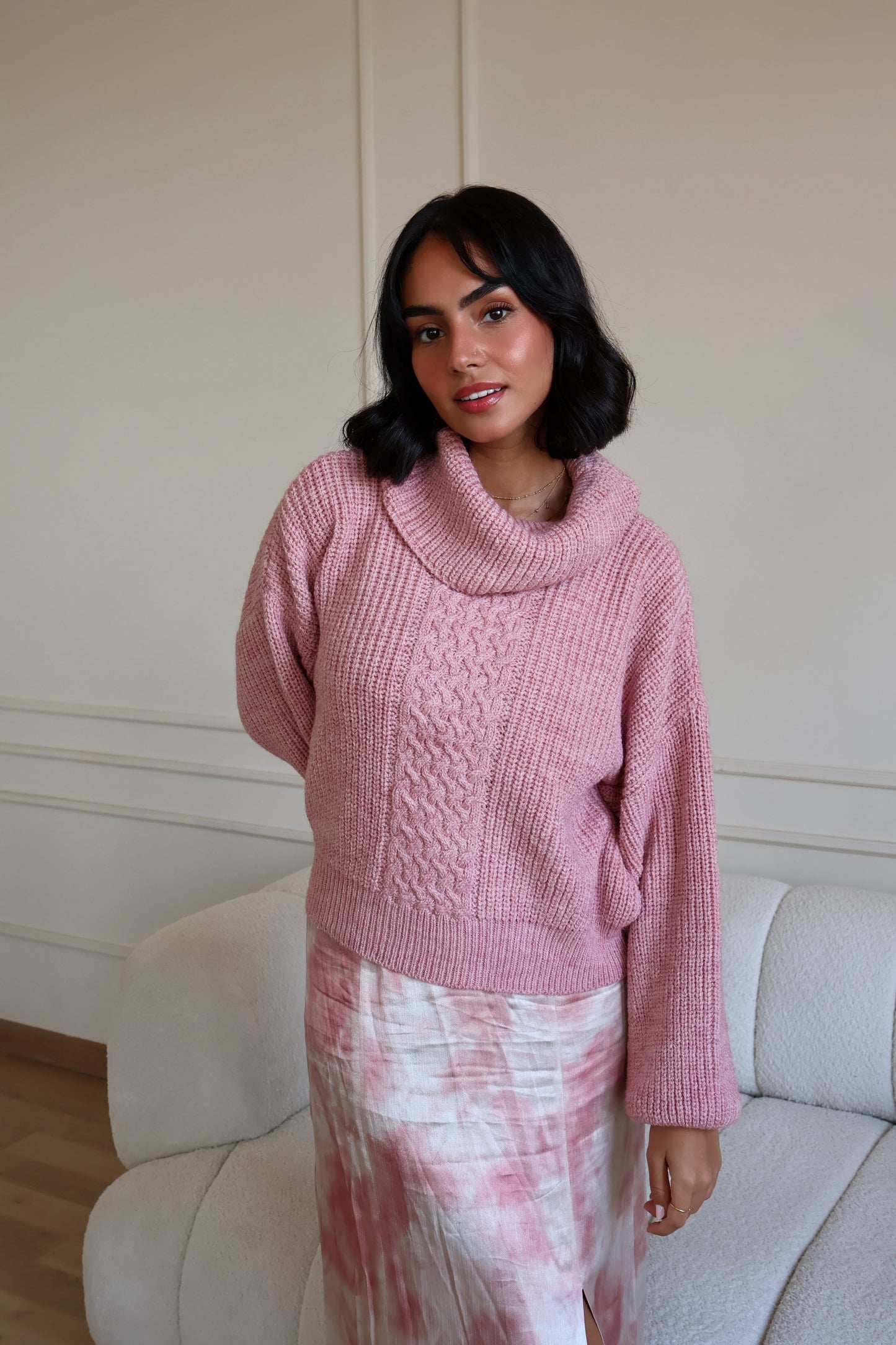 Rose Oversized Pullover