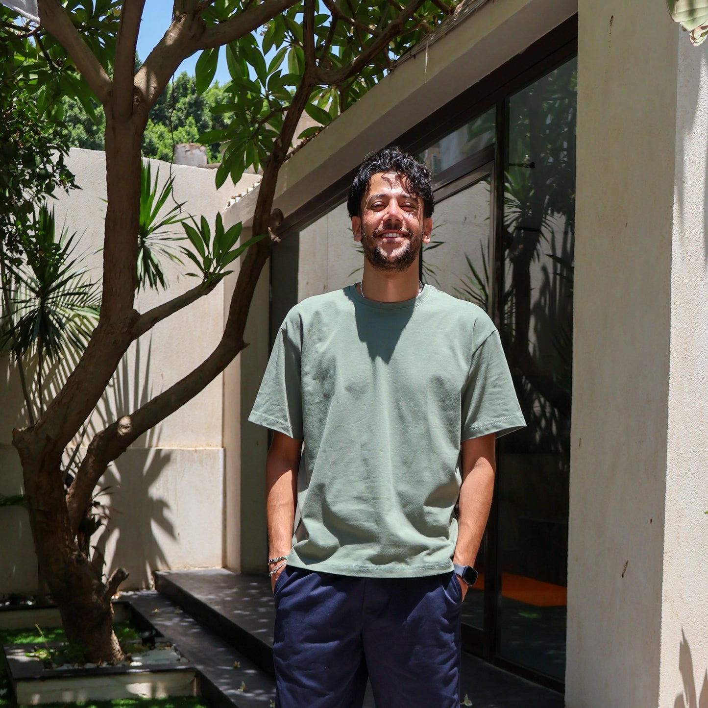 Olive Men T-shirt - PAVO Egypt