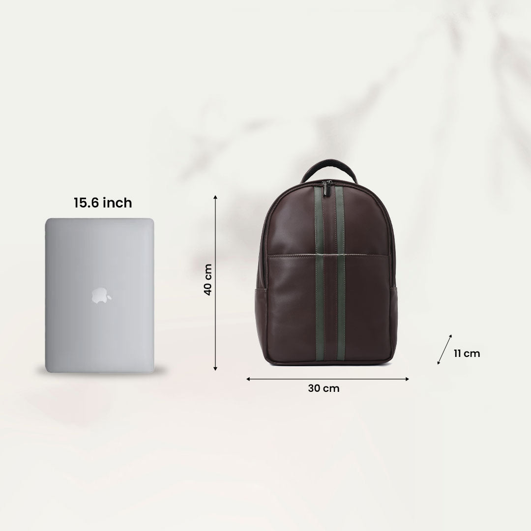 Laptop Backpack Classic Brown pavoegypt