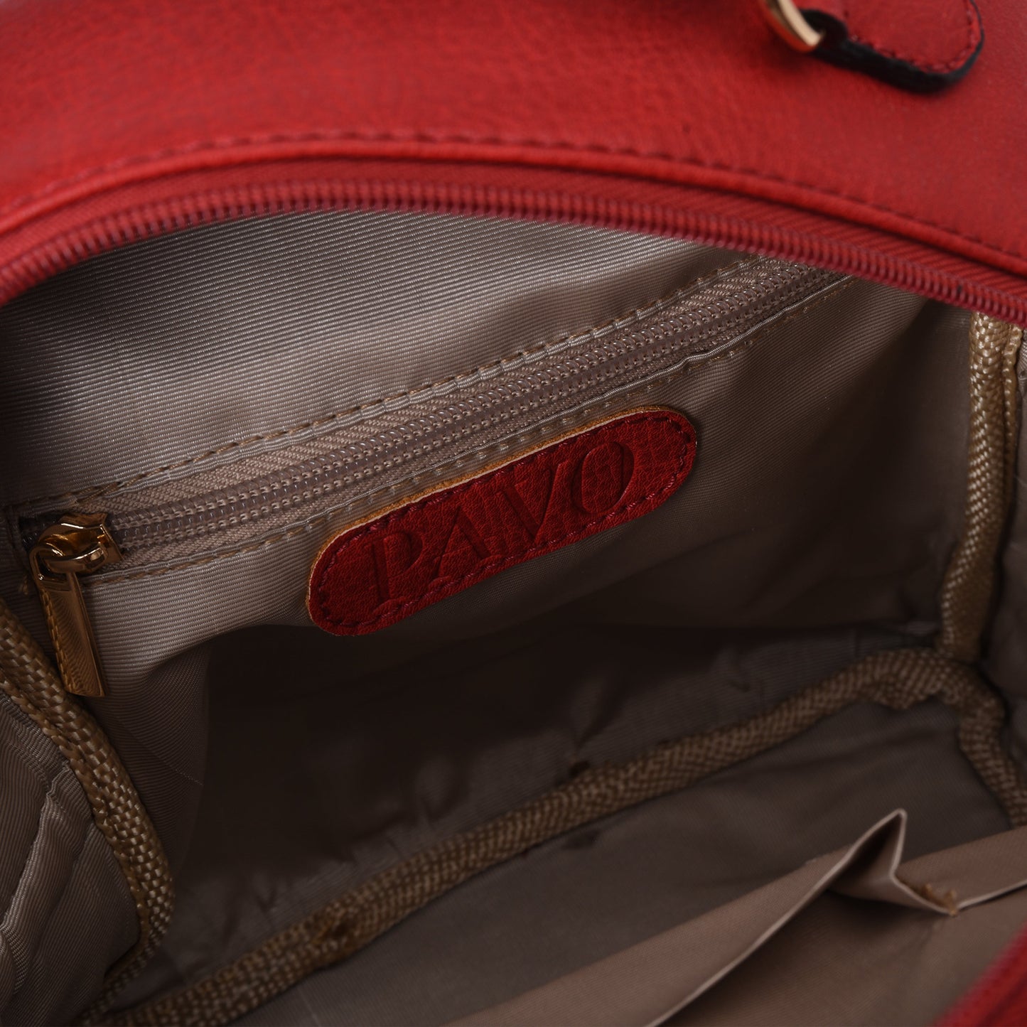 Minimalist Backpack Red pavoegypt