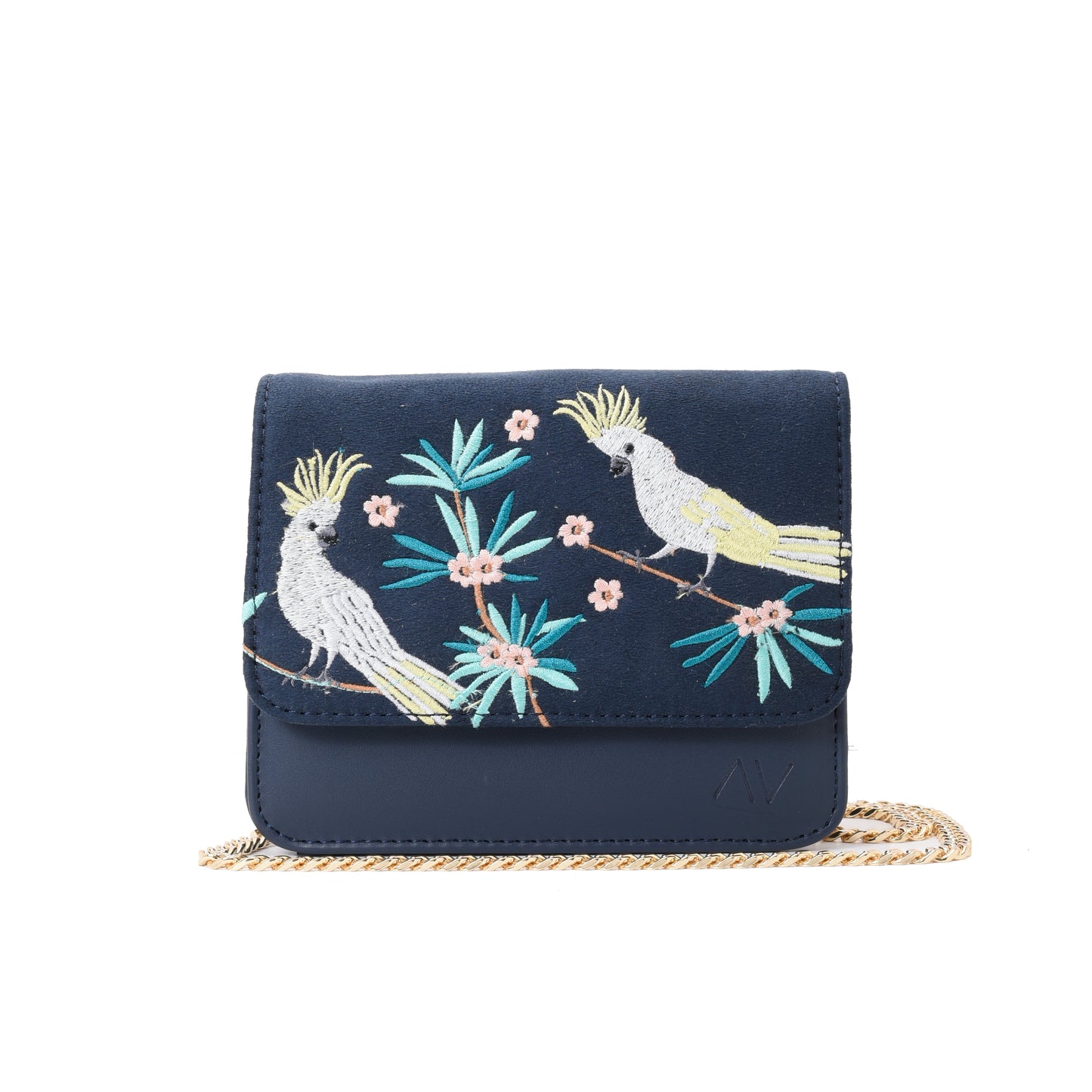Cockatoo Navy Cross/waist Bag - - Code 702
