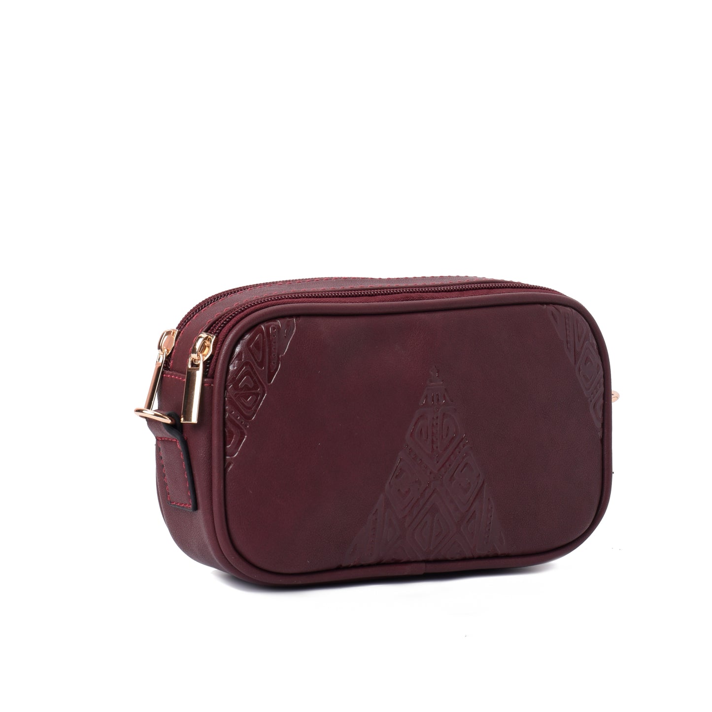 Burst Burgundy Handbag - Code 945