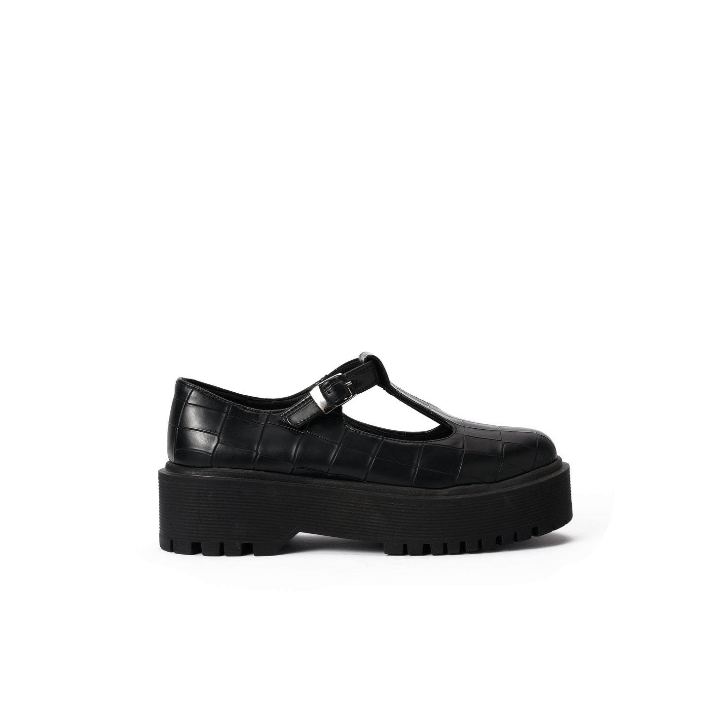 Black Crocodile Shoe