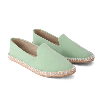 Pistachio Minimalist Espadrilles