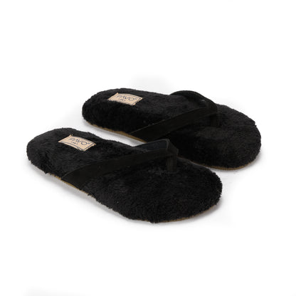 Black Cozy slipper