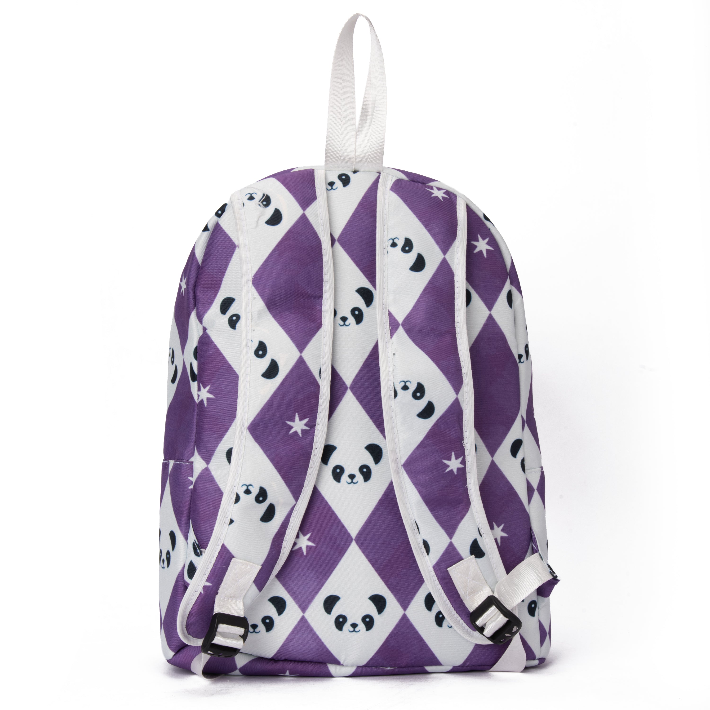 Purple Panda Backpack