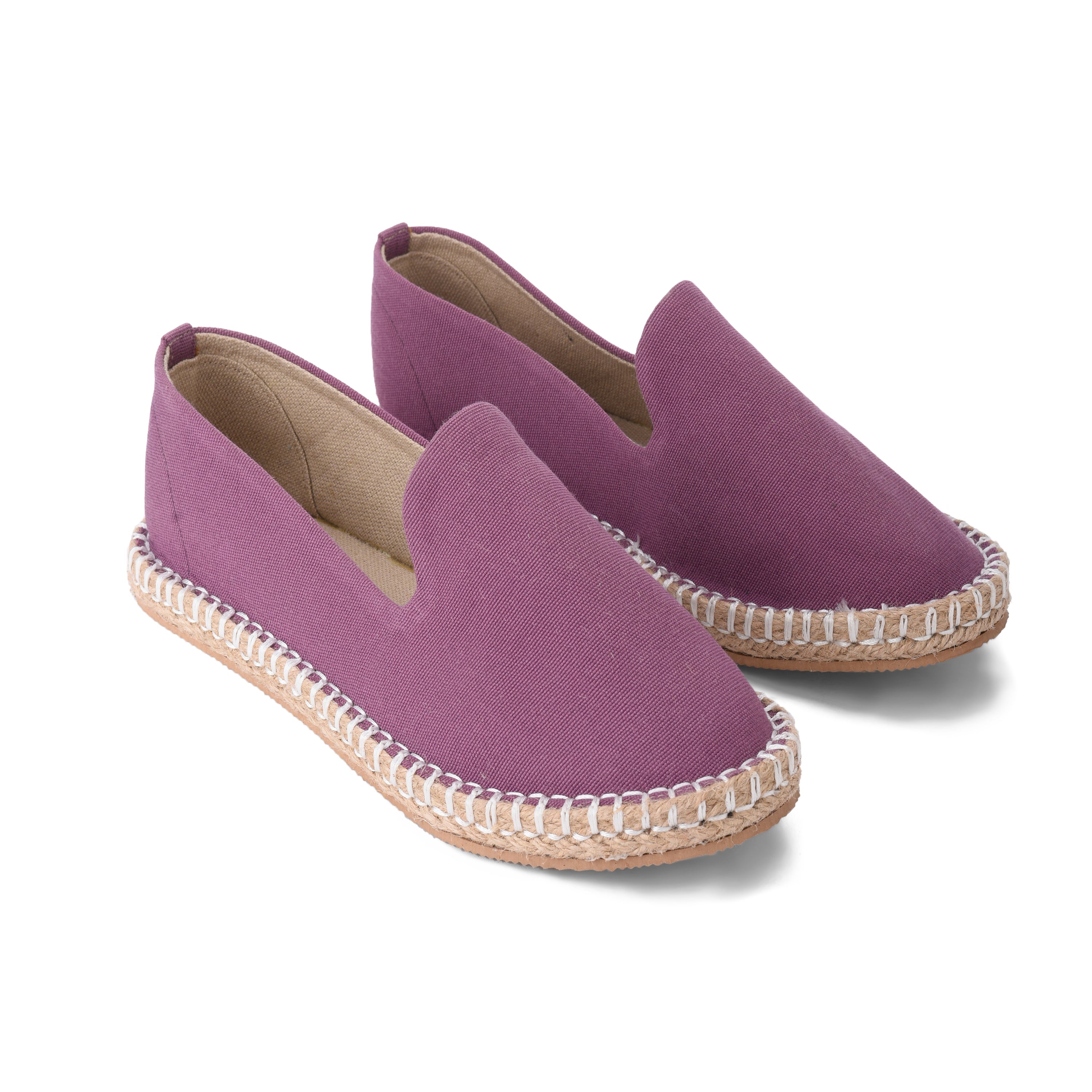 Purple Minimalist Espadrilles - PAVO Egypt