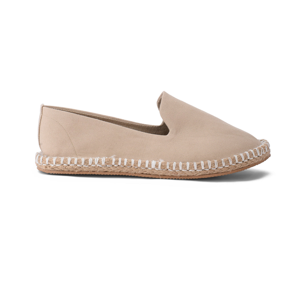 Beige Minimalist Espadrilles - PAVO Egypt