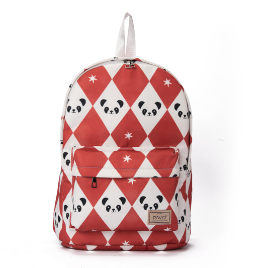 Orange Panda Backpack