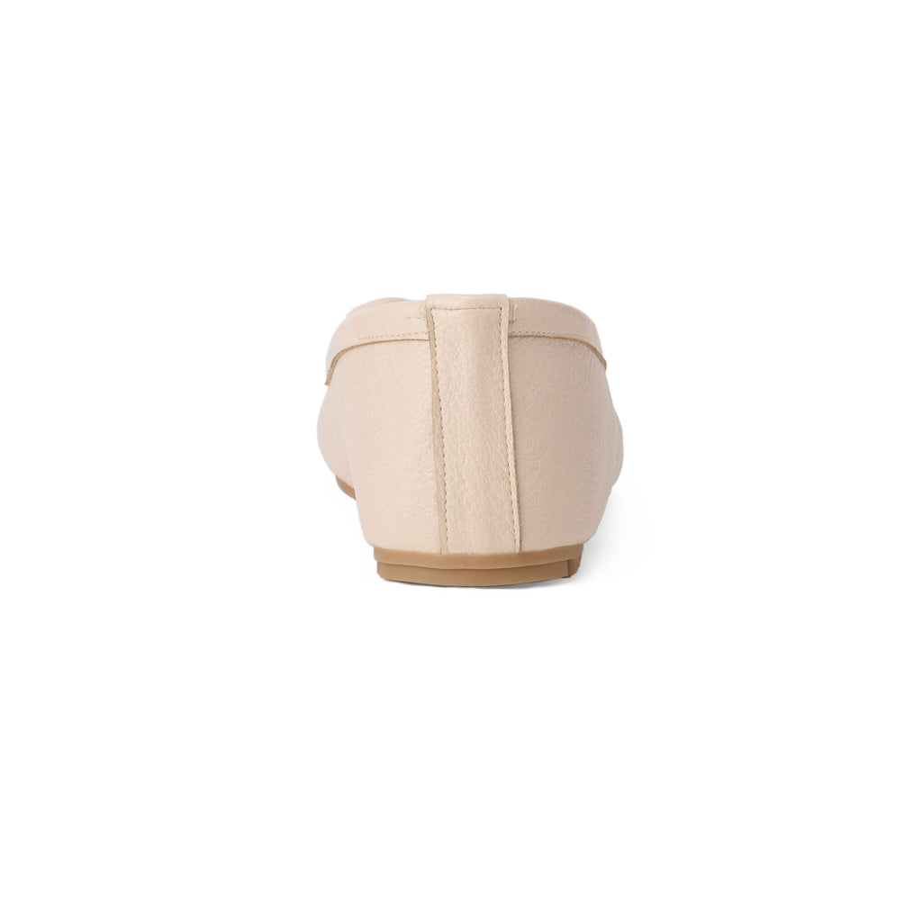 Beige Ballerina shoes - PAVO Egypt