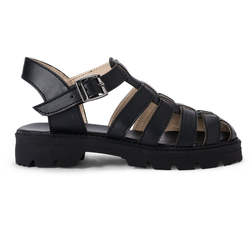 Black Sandals Bypavo