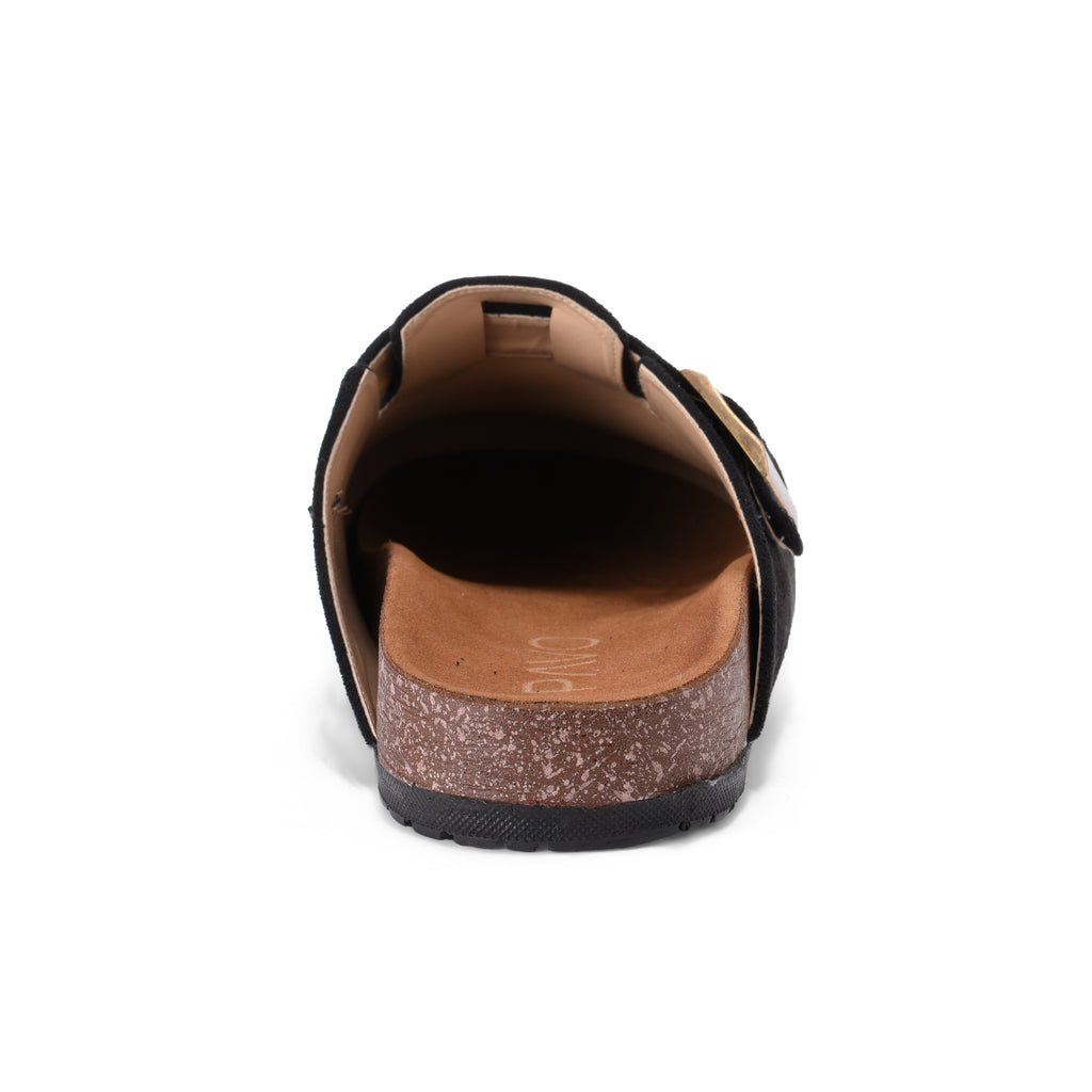 Black suede Mule - PAVO Egypt