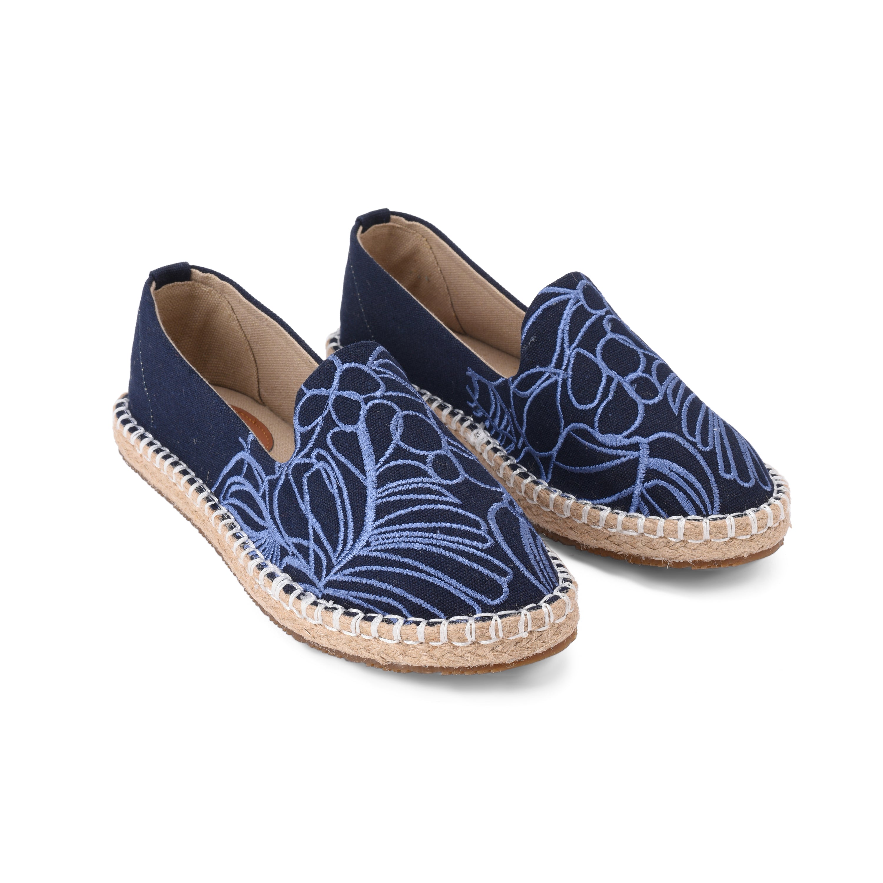 Navy Lucid Espadrilles - PAVO Egypt