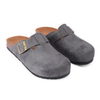 Grey suede Mule - PAVO Egypt
