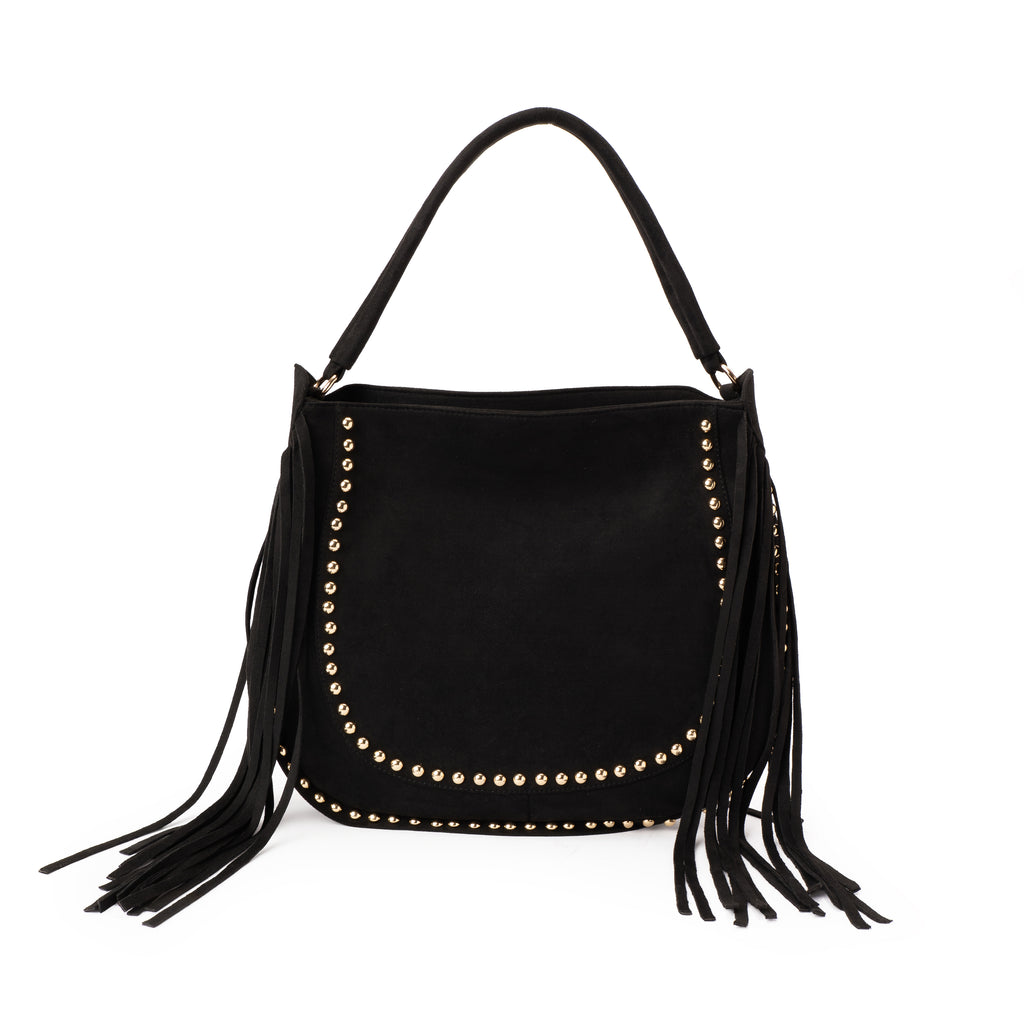 Black Hobo Handbag