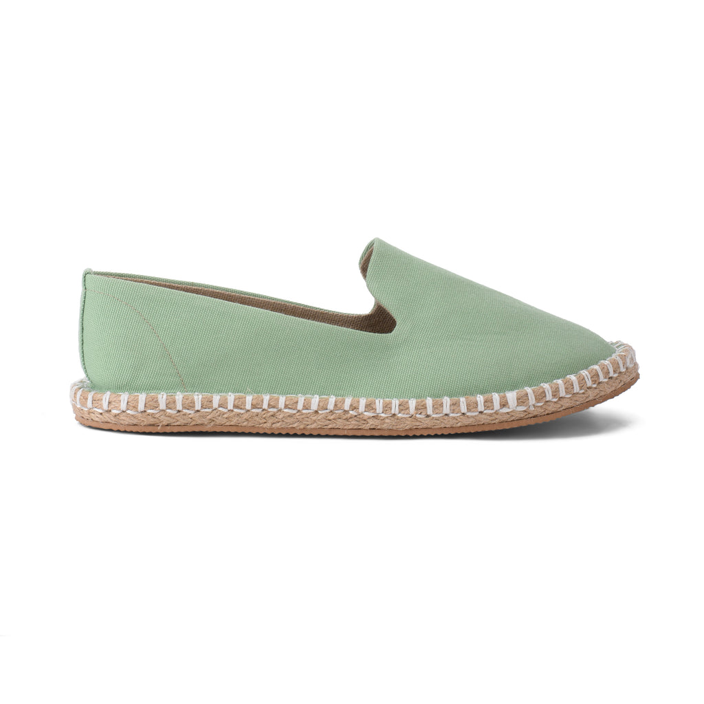 Pistachio Minimalist Espadrilles - PAVO Egypt