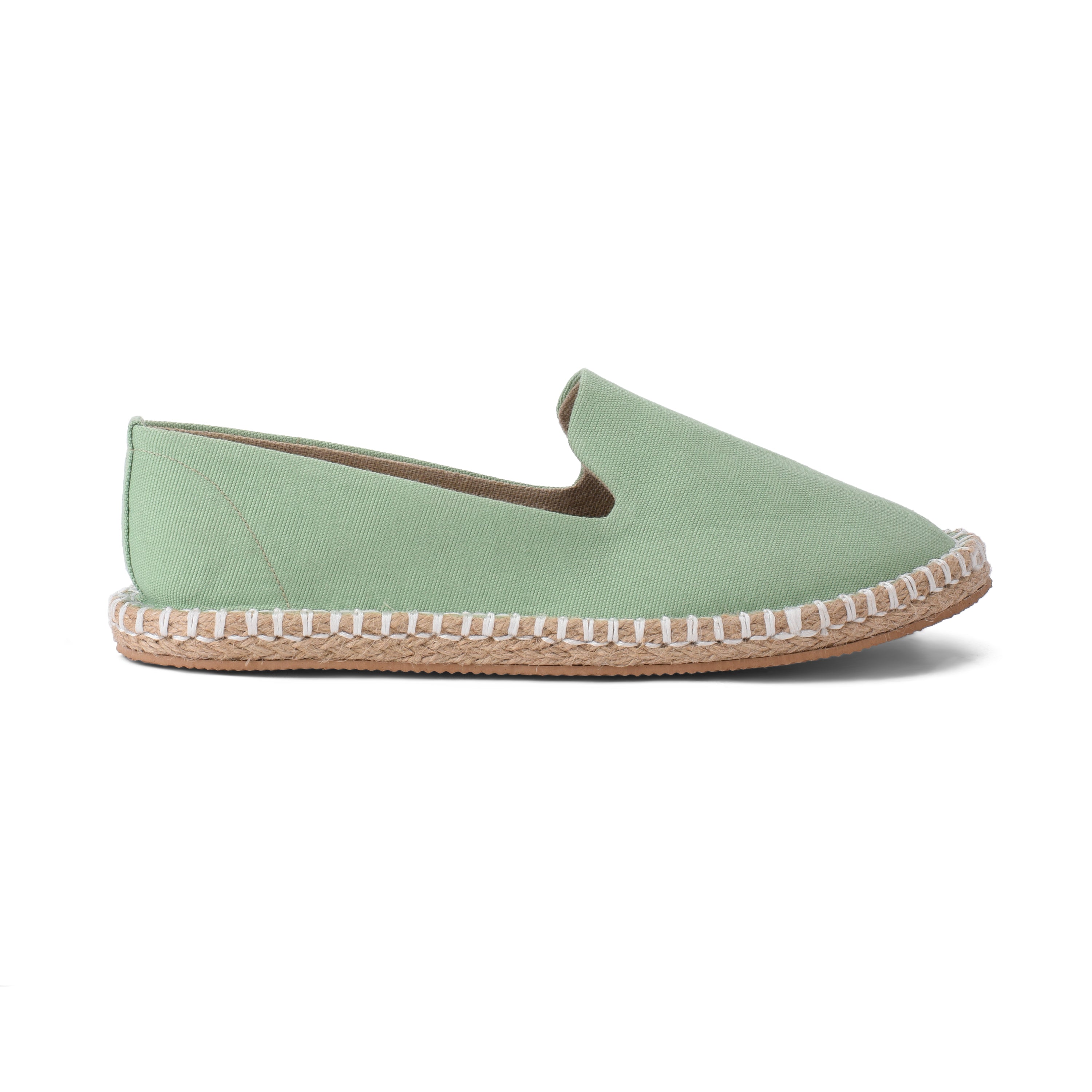 Pistachio Minimalist Espadrilles - PAVO Egypt