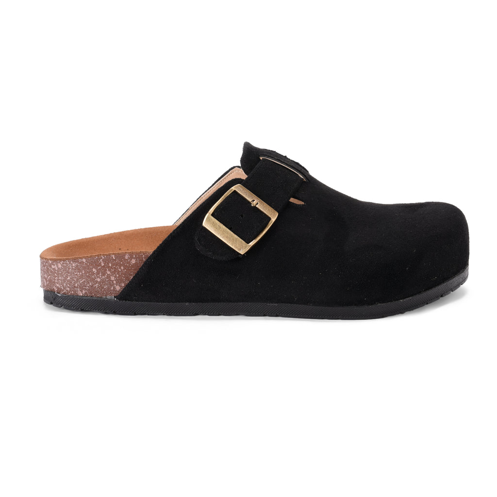 Black suede Mule - PAVO Egypt