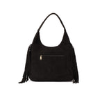 Black Fringe Handbag