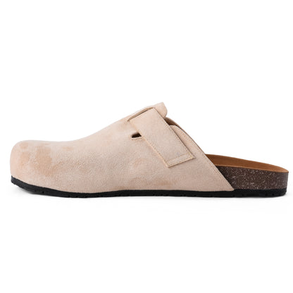 Beige Men Mule