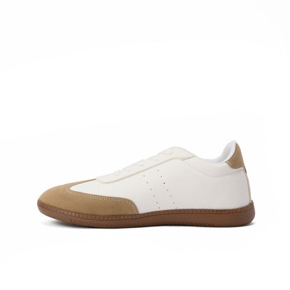 White x Beige Aero Sneakers