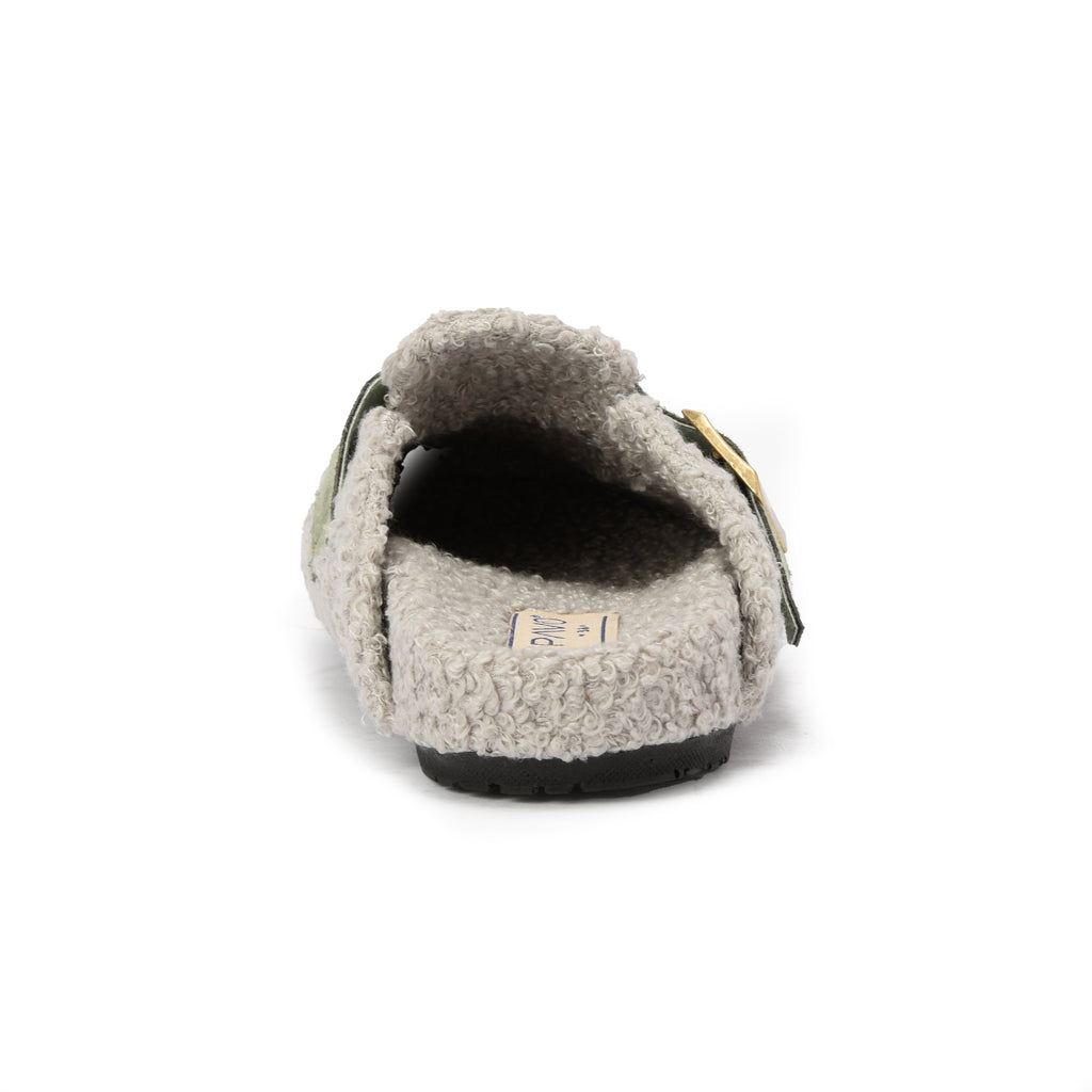 Grey Snuggle mule