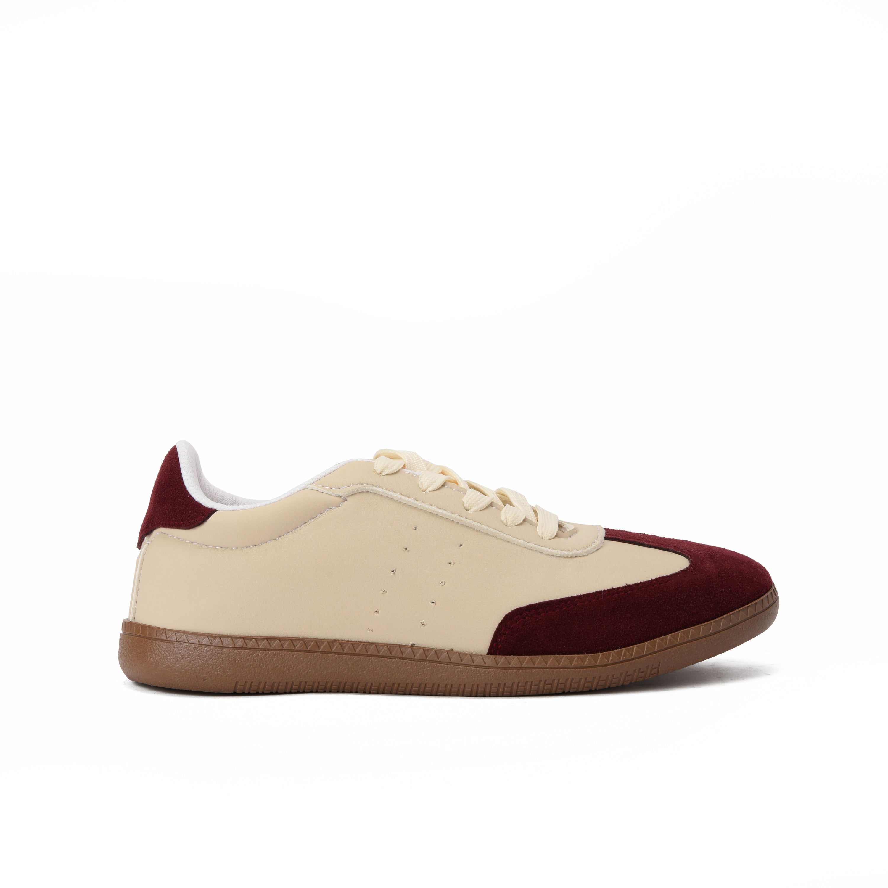 Burgundy Aero Sneakers