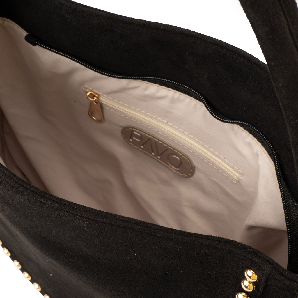 Black Hobo Handbag